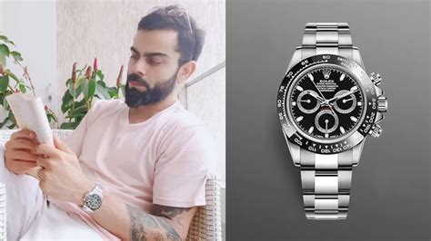 virat kohli rolex watch price|virat kohli smart watch brand.